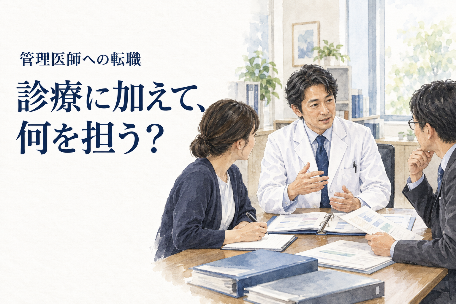 管理医師。管理医師の募集を検討する勤務医へ、2026年施行の保険医療機関管理者要件と、職務・権限・支援体制の確認点を整理します。
